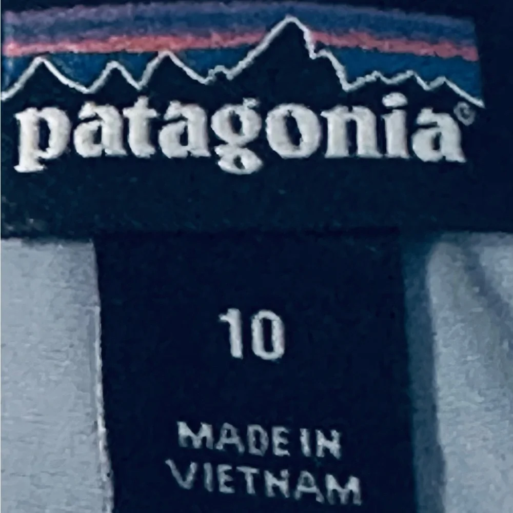 Patagonia NWT Womens Violet Blue Adjustable Waist Athletic Board Shorts Size 10 - Picture 6 of 8
